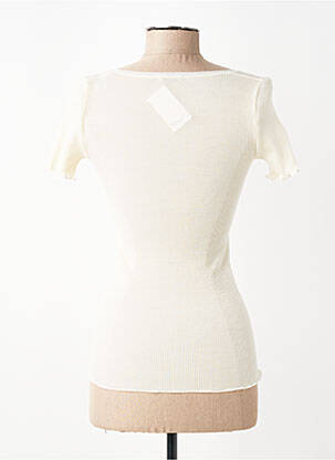 Top/caraco stretch beige VITTORIA B femme