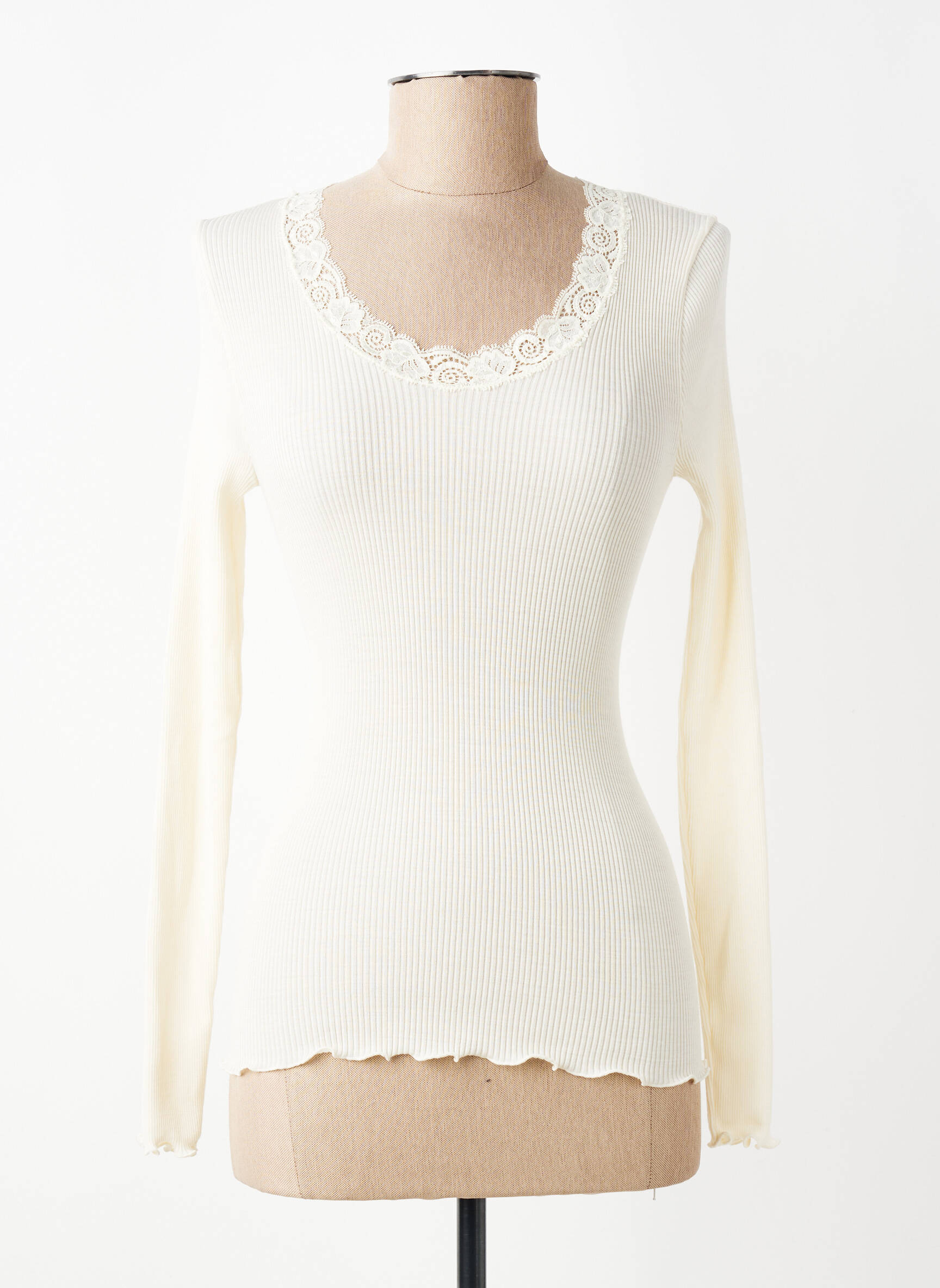 Top/caraco stretch beige OSCALITO femme