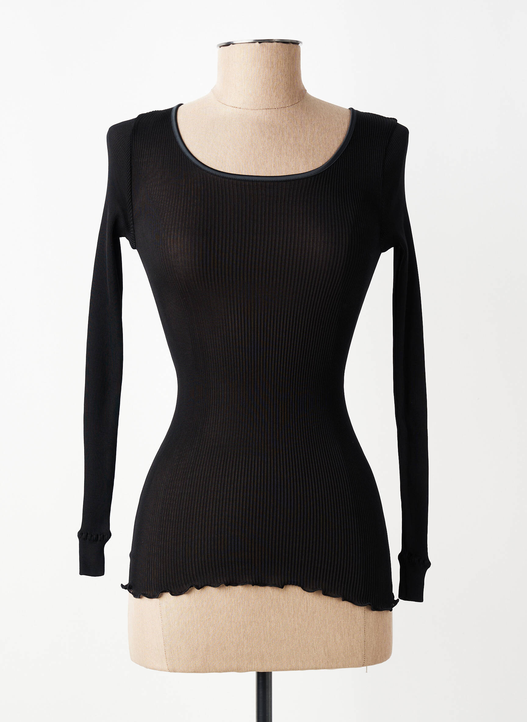 Top/caraco stretch noir OSCALITO femme