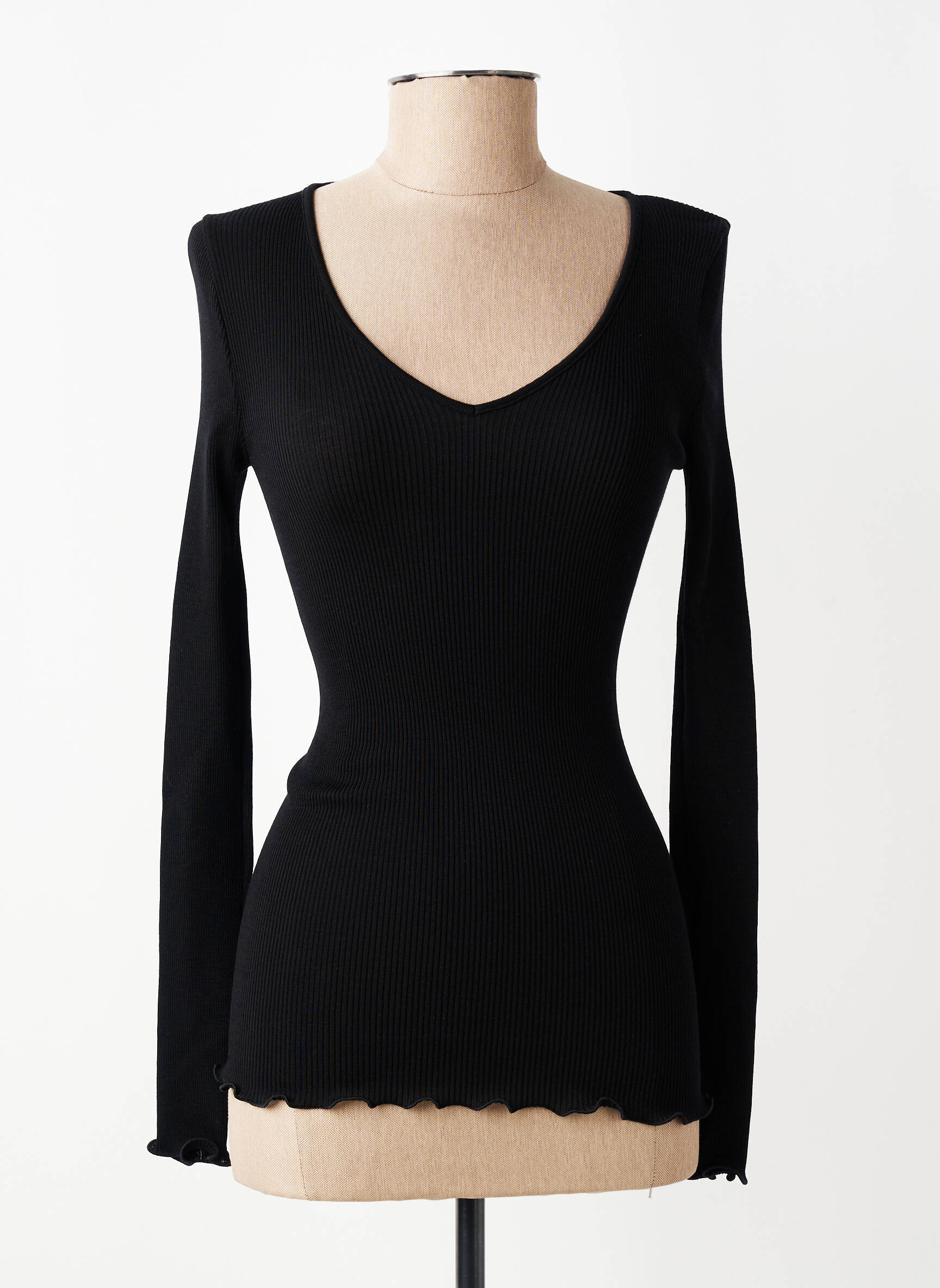 Top/caraco stretch noir OSCALITO femme