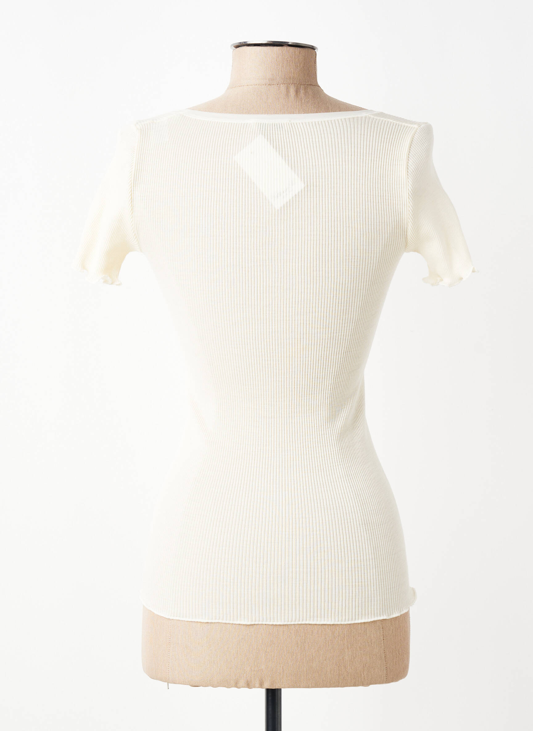 Top/caraco stretch beige VITTORIA B femme