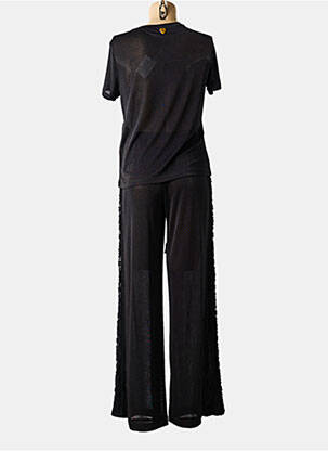 Pyjama manches courtes noir TWINSET femme