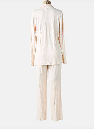 Pyjama tissage jersey beige LORMAR femme