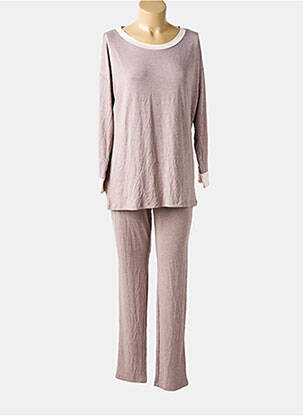 Pyjama bas pantalon marron LORMAR femme