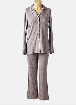 Pyjama tissage jersey violet LORMAR femme