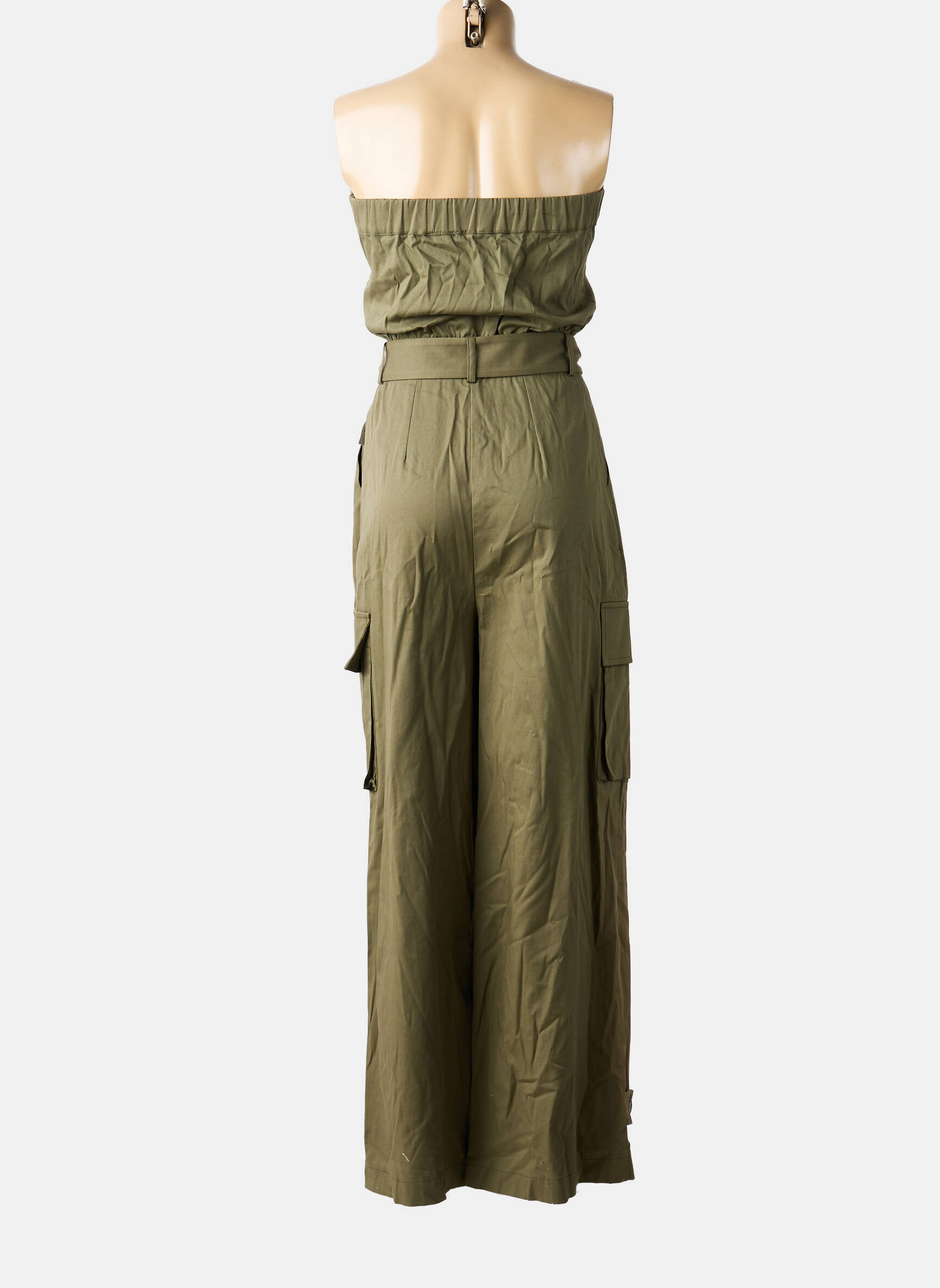 Combi-pantalon sans manche sans manche vert VICOLO femme
