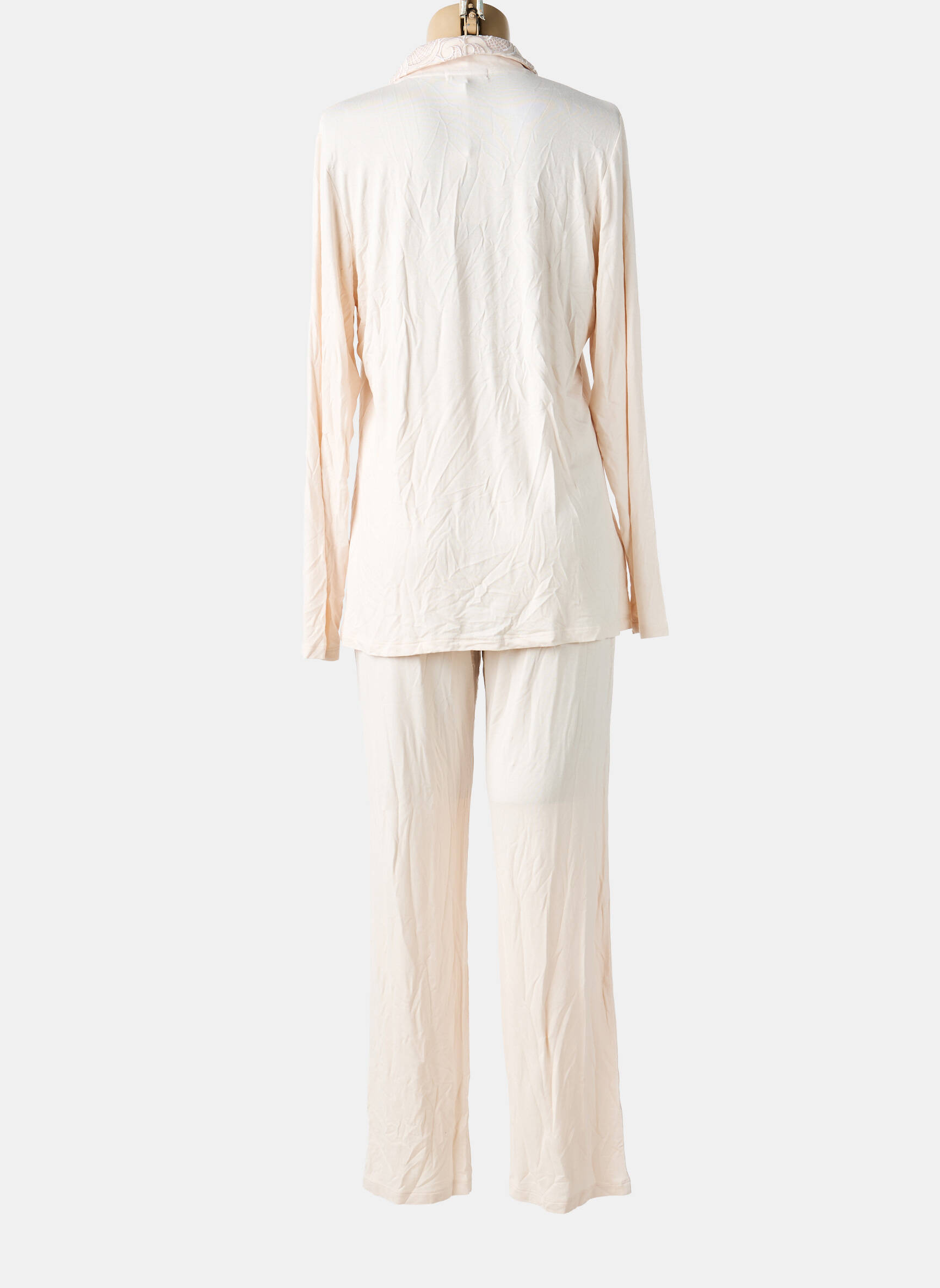 Pyjama tissage jersey beige LORMAR femme