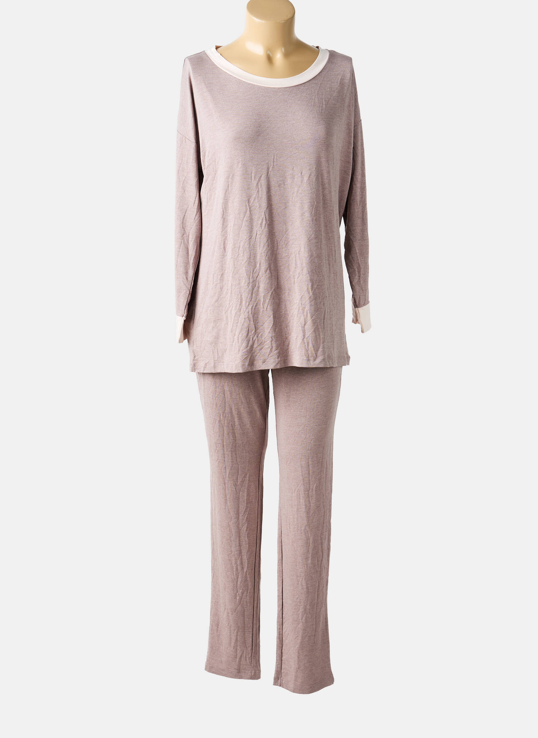 Pyjama bas pantalon marron LORMAR femme