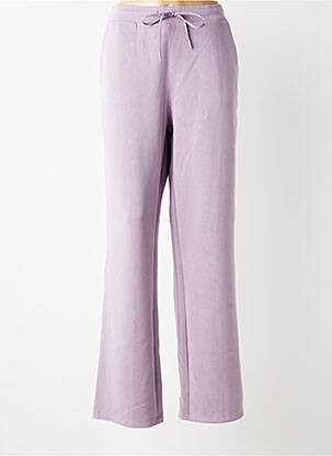 Jogging stretch taille normale violet ELENA MIRO femme