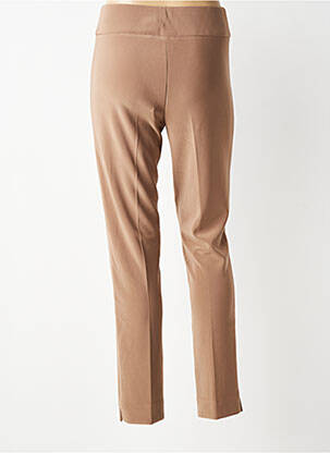 Pantalon slim stretch taille normale marron JOSEPH RIBKOFF femme