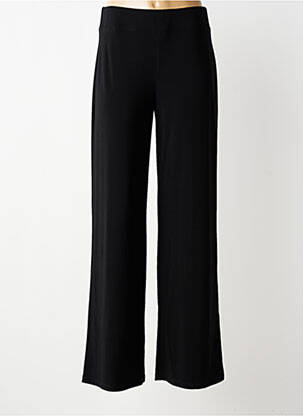 Pantalon droit stretch taille normale noir JOSEPH RIBKOFF femme