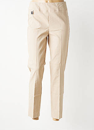 Pantalon slim stretch taille normale beige JOSEPH RIBKOFF femme