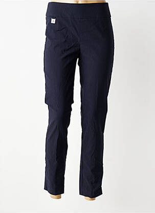 Pantalon slim stretch taille normale bleu JOSEPH RIBKOFF femme