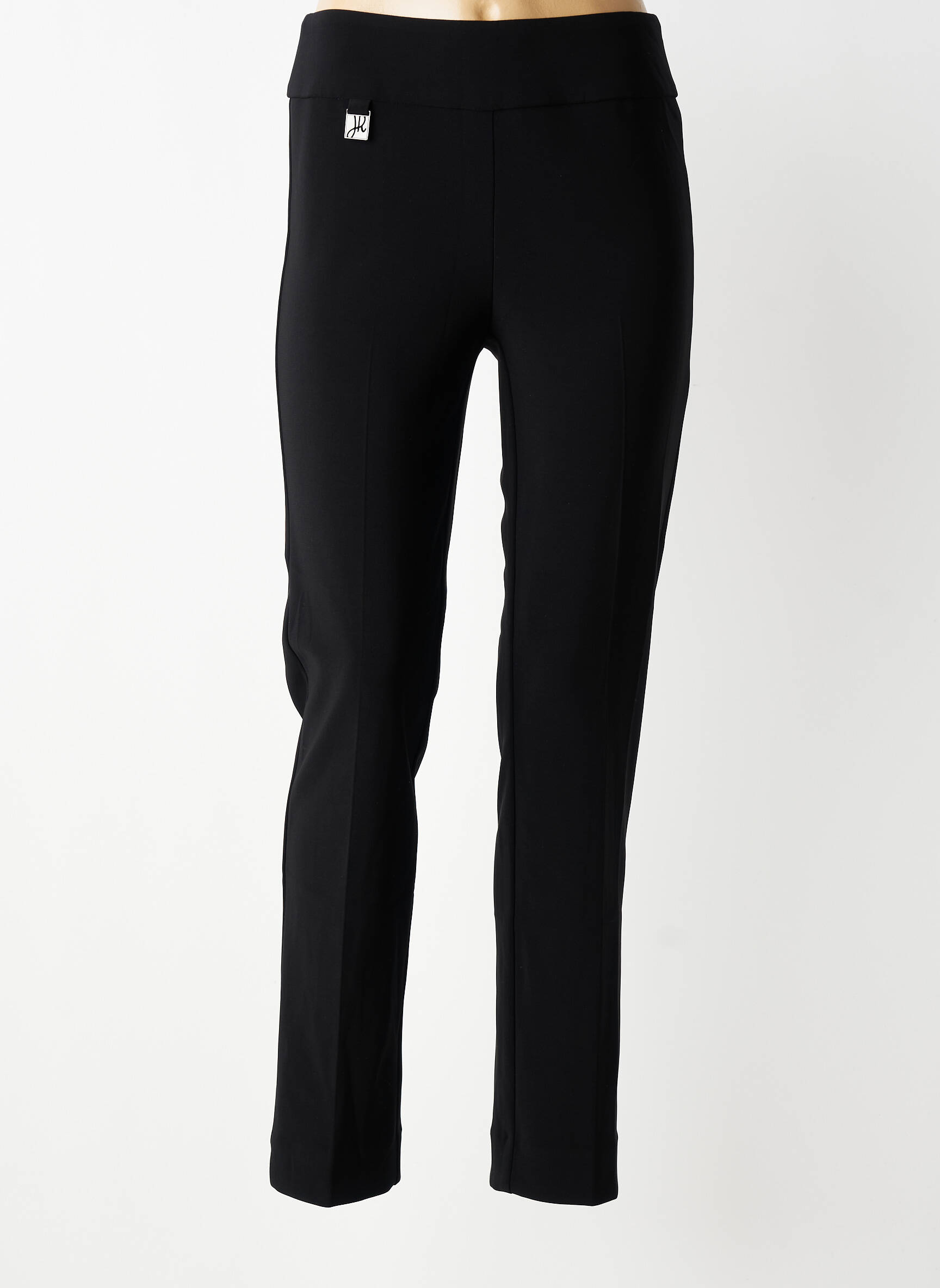 Pantalon slim stretch taille normale noir JOSEPH RIBKOFF femme