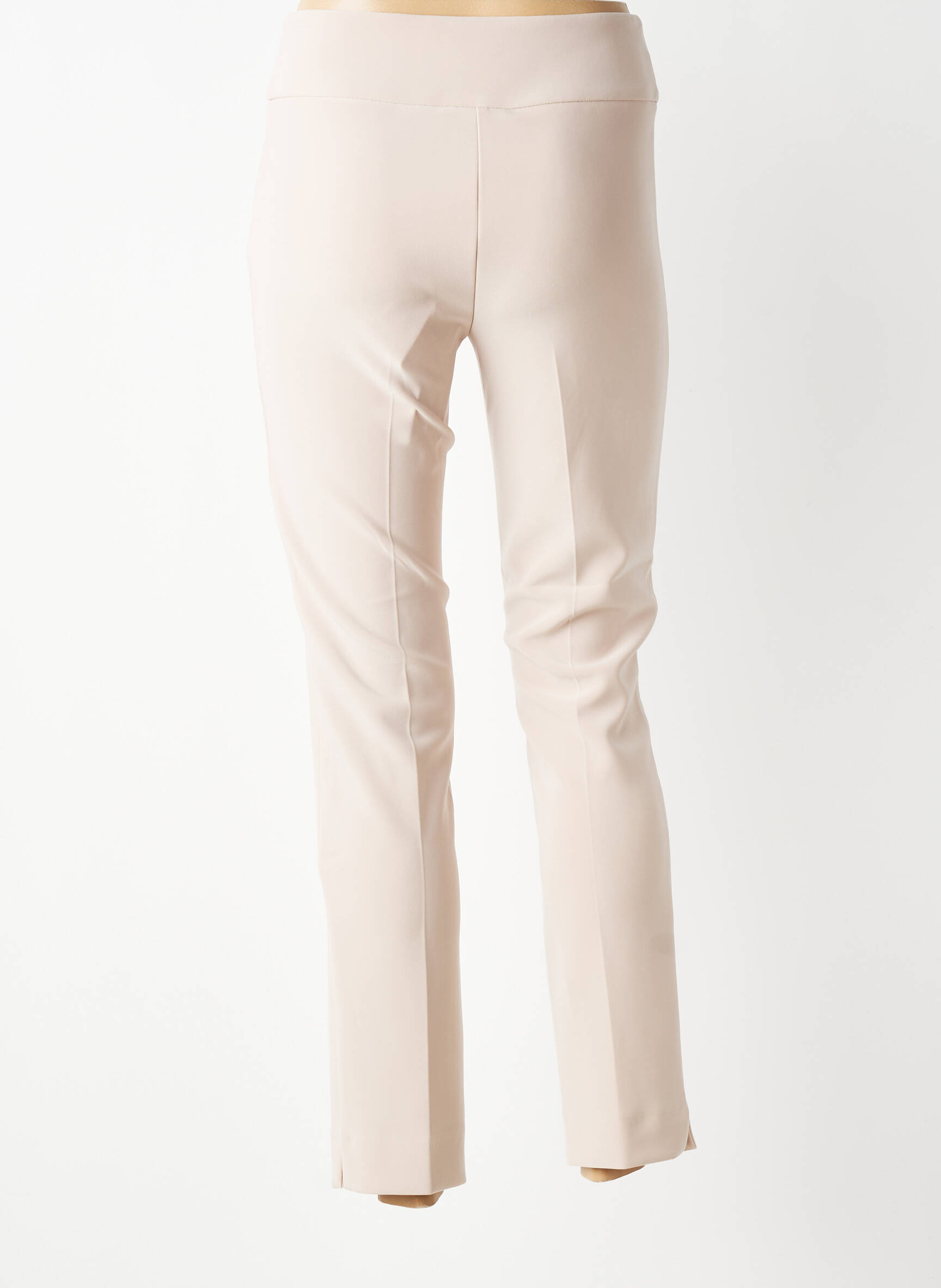 Pantalon slim stretch taille normale beige JOSEPH RIBKOFF femme