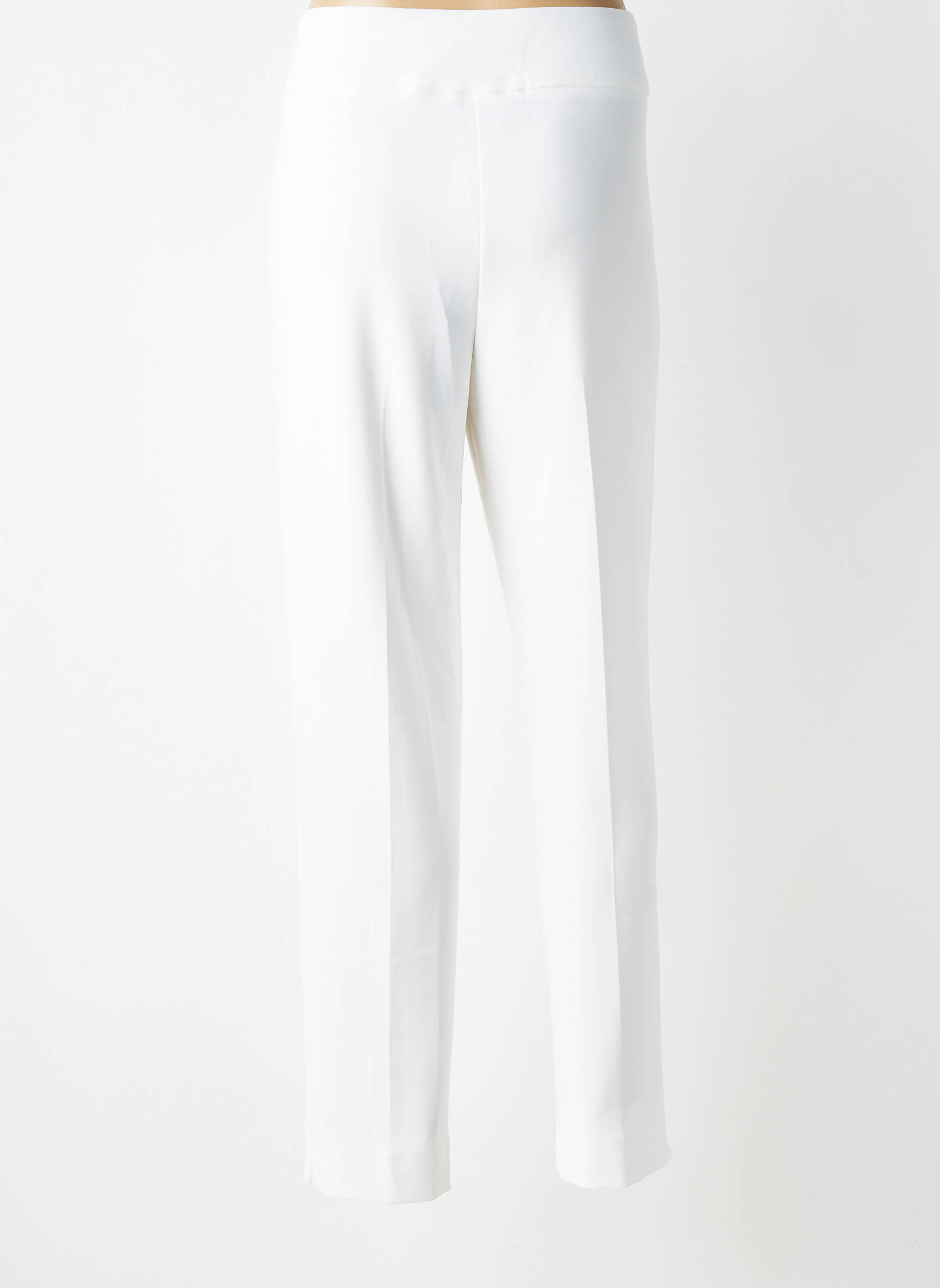 Pantalon slim stretch taille normale blanc JOSEPH RIBKOFF femme