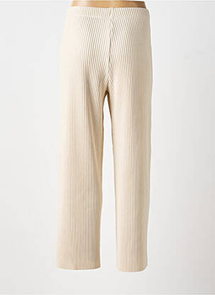 Pantalon droit stretch taille normale beige JOSEPH RIBKOFF femme