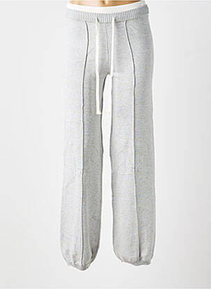 Jogging stretch taille normale gris TWINSET femme
