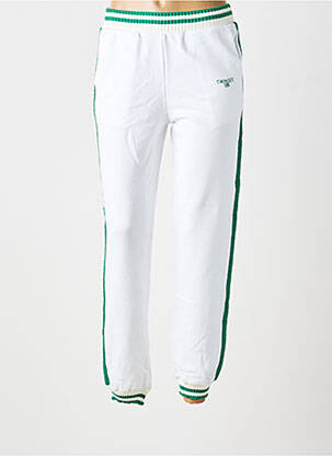 Jogging stretch taille normale blanc TWINSET femme