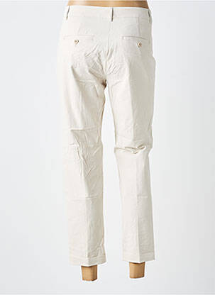 Pantalon 7/8 taille élastique taille normale beige RAFFAELLO ROSSI femme