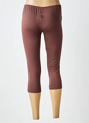 Legging tissage jersey taille normale marron VERDISSIMA femme