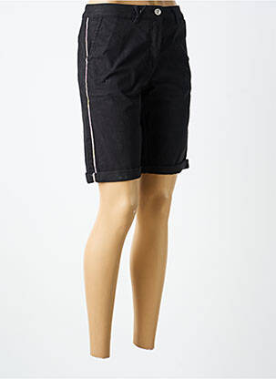 Bermuda taille à pinces taille normale noir MPC (MA PETITE CAPSULE) femme