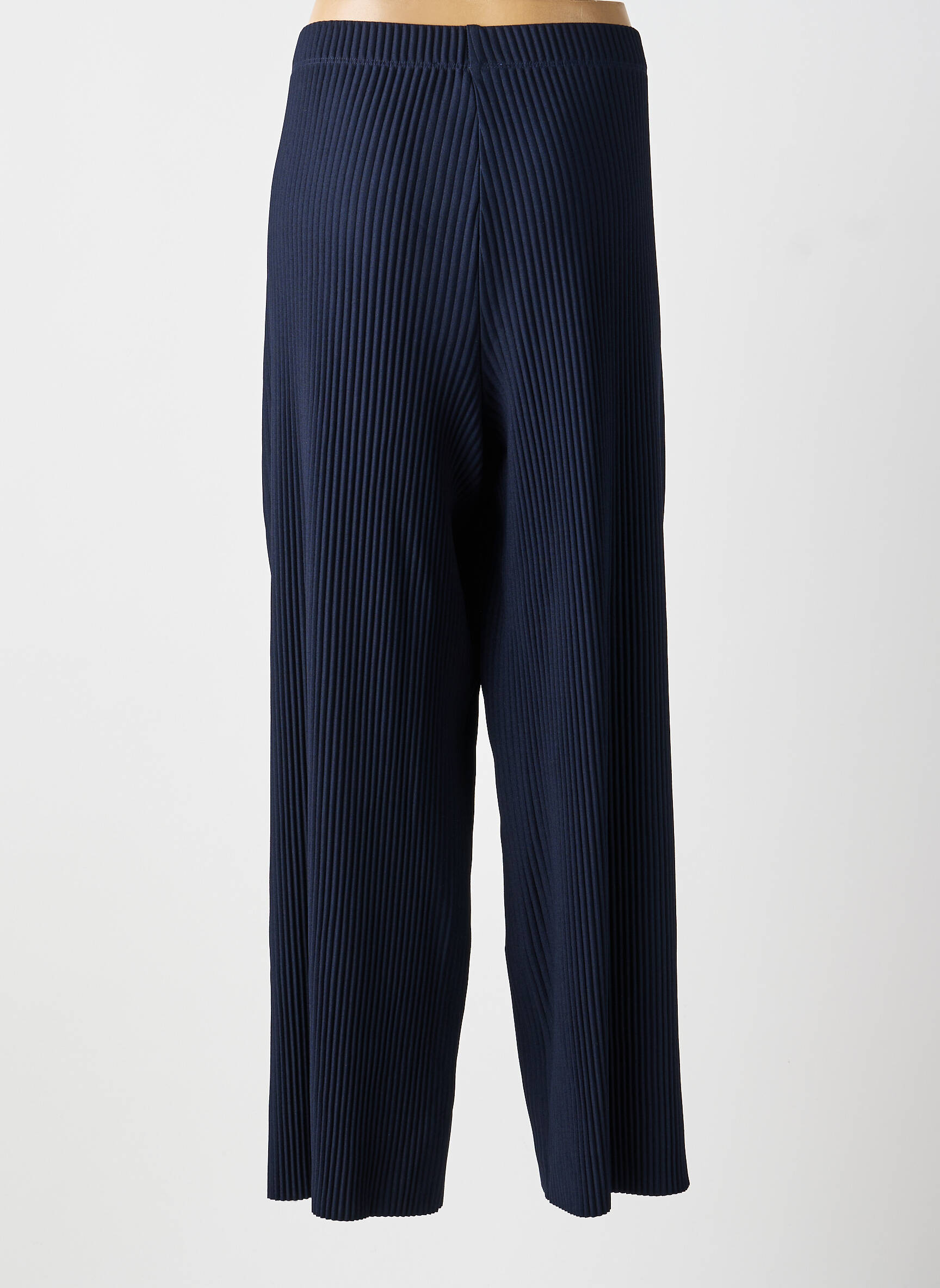 Pantalon droit stretch taille normale bleu JOSEPH RIBKOFF femme