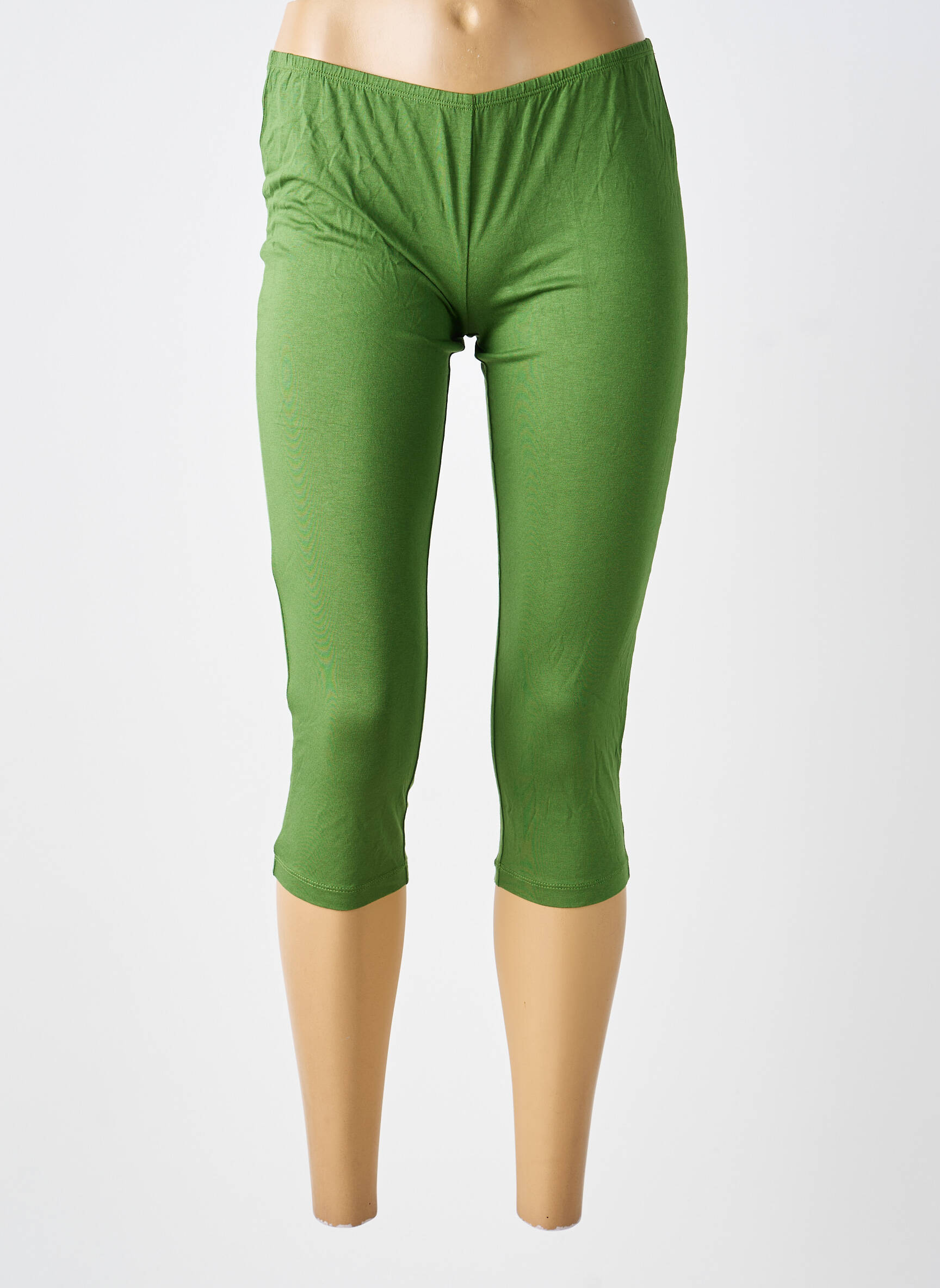 Legging tissage jersey taille normale vert VERDISSIMA femme