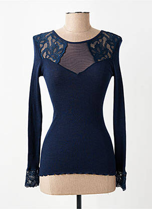 T-shirt manches longues manches longues bleu VITTORIA B femme