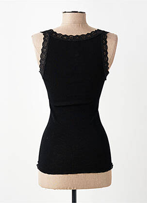 Débardeur stretch sans manche noir VITTORIA B femme