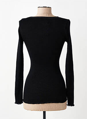 T-shirt manches longues manches longues noir VITTORIA B femme