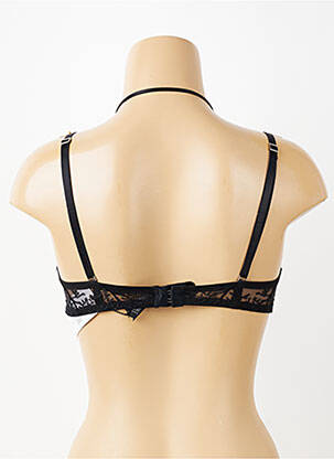 Soutien-gorge effet matière satinée haut soutien-gorge emboitant noir PALOMA CASILE femme