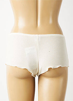 Shorty short beige OSCALITO femme