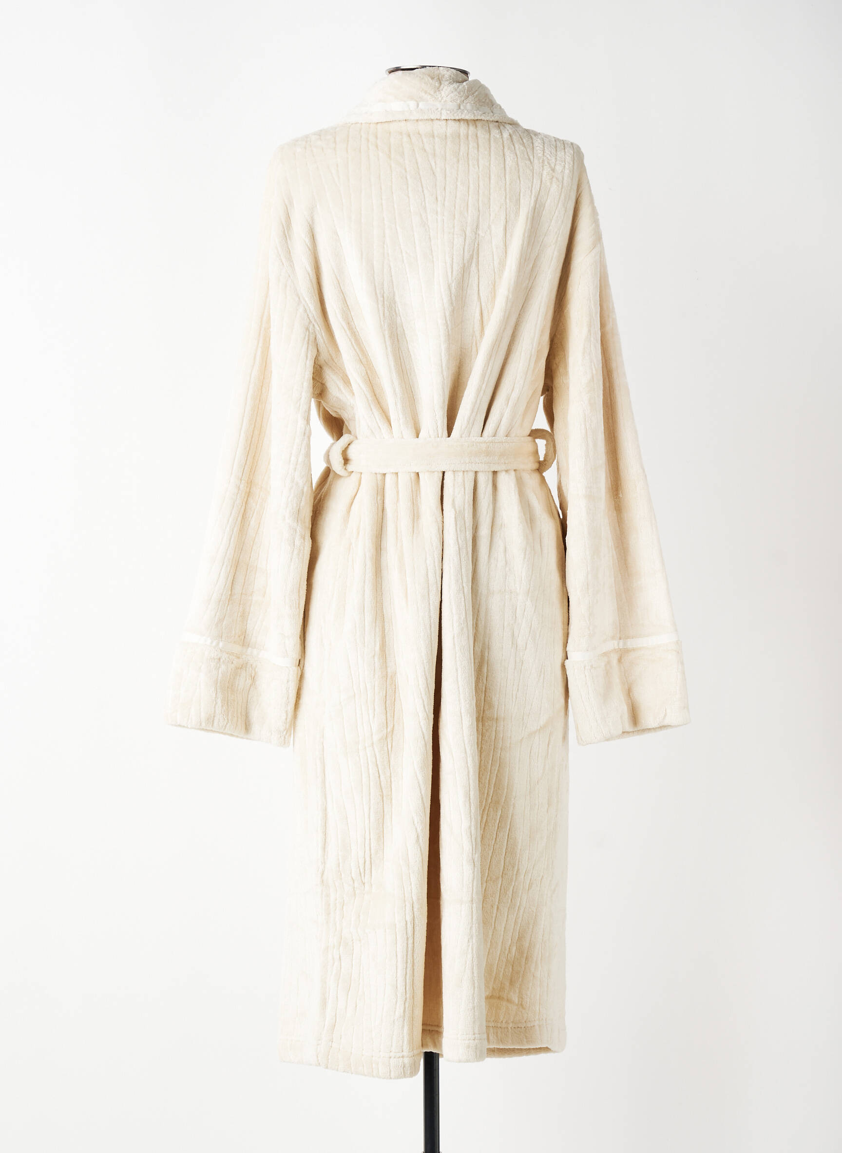 Robe de chambre poches beige ARUELLE femme