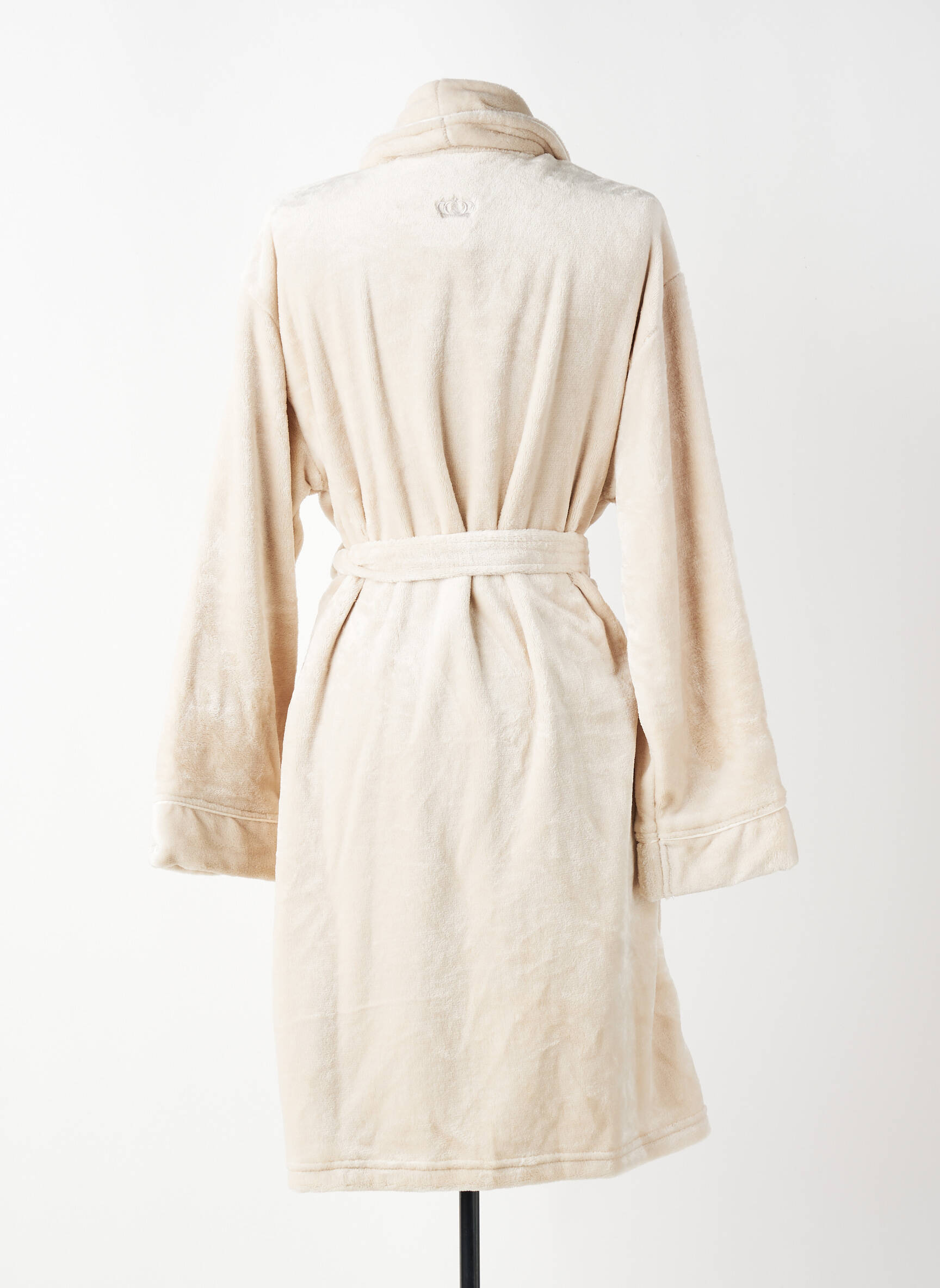 Robe de chambre poches beige ARUELLE femme