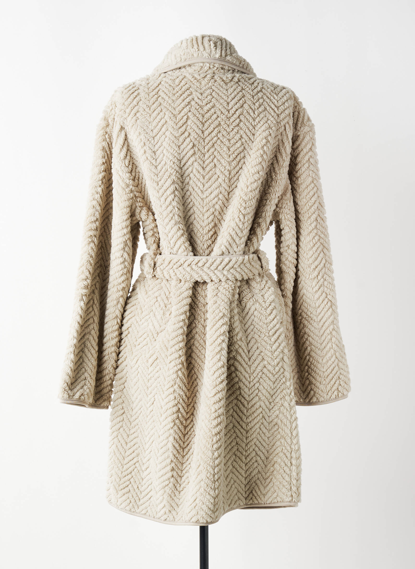 Robe de chambre manches longues beige ARUELLE femme