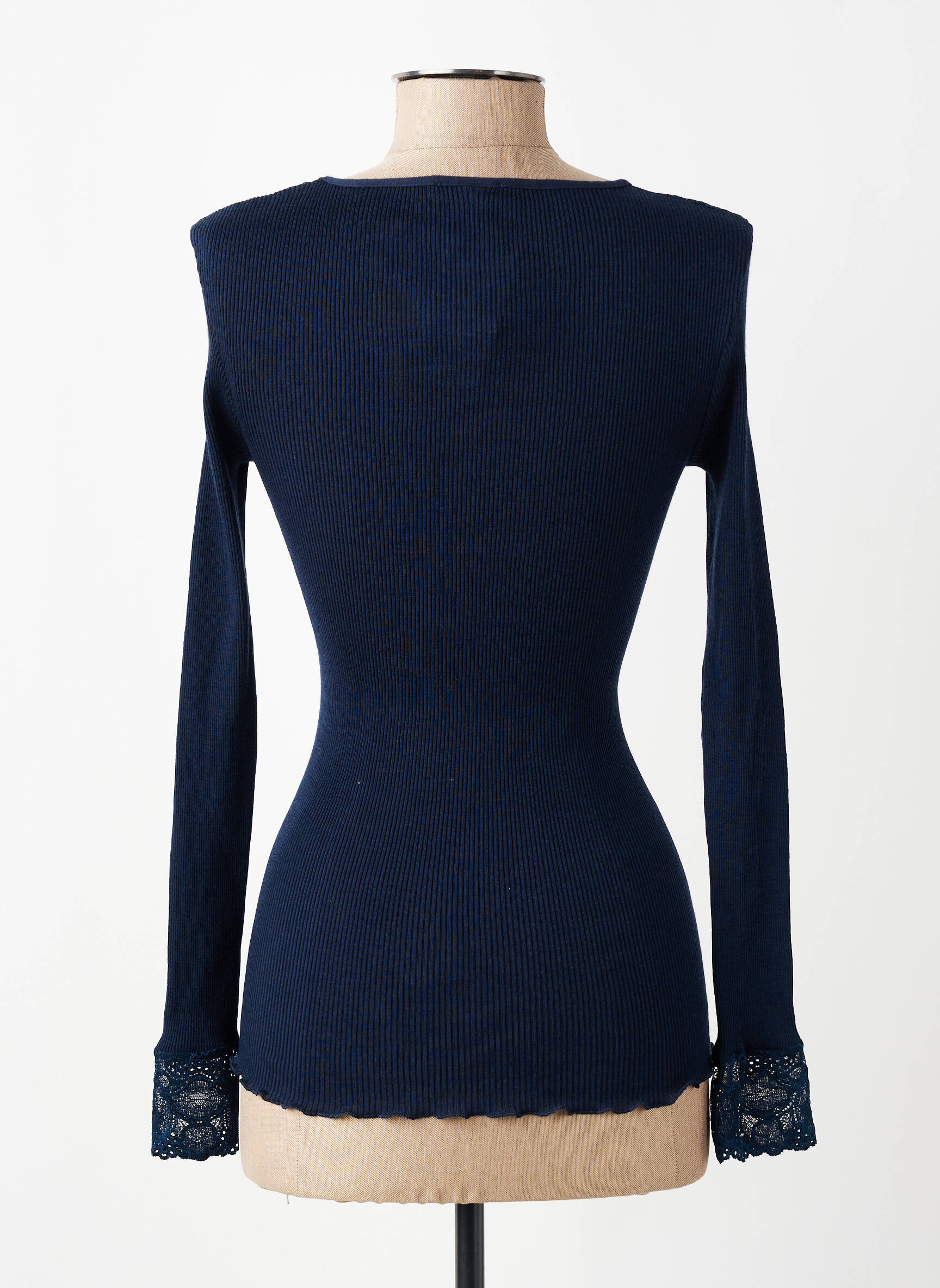 T-shirt manches longues manches longues bleu VITTORIA B femme