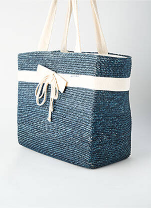 Sac doublure textile forme plage bleu MARGHERITA MAZZEI femme