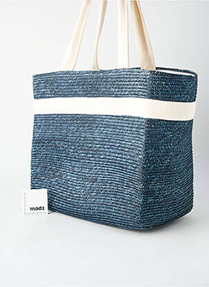 Sac doublure textile forme plage bleu MARGHERITA MAZZEI femme