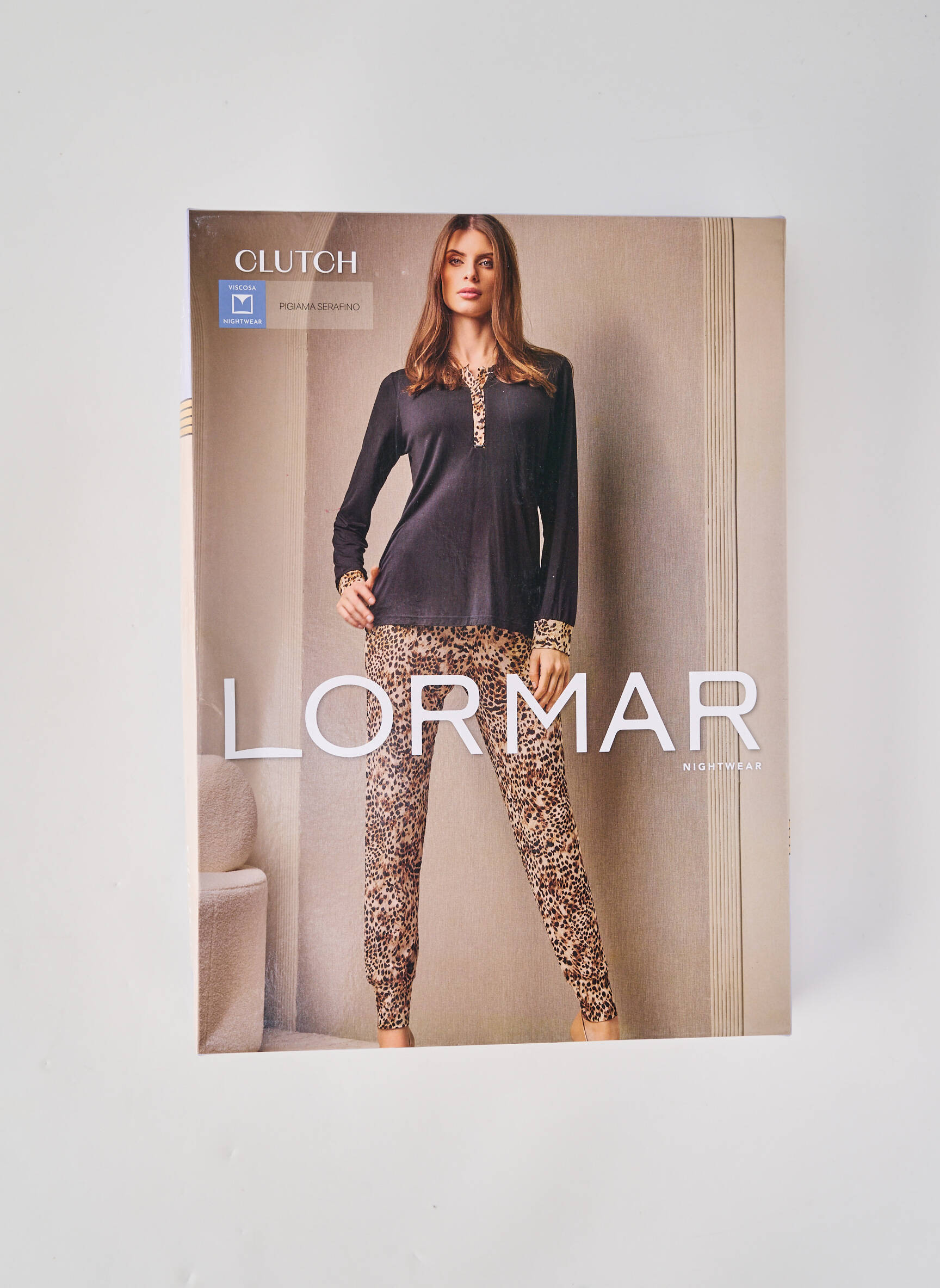 Pyjama tissage jersey beige LORMAR femme