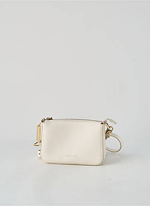 Sac fermeture zippée forme rectangulaire beige MARC CAIN femme