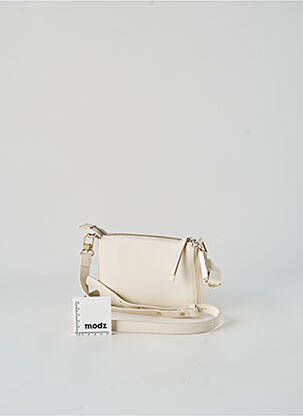 Sac fermeture zippée forme rectangulaire beige MARC CAIN femme