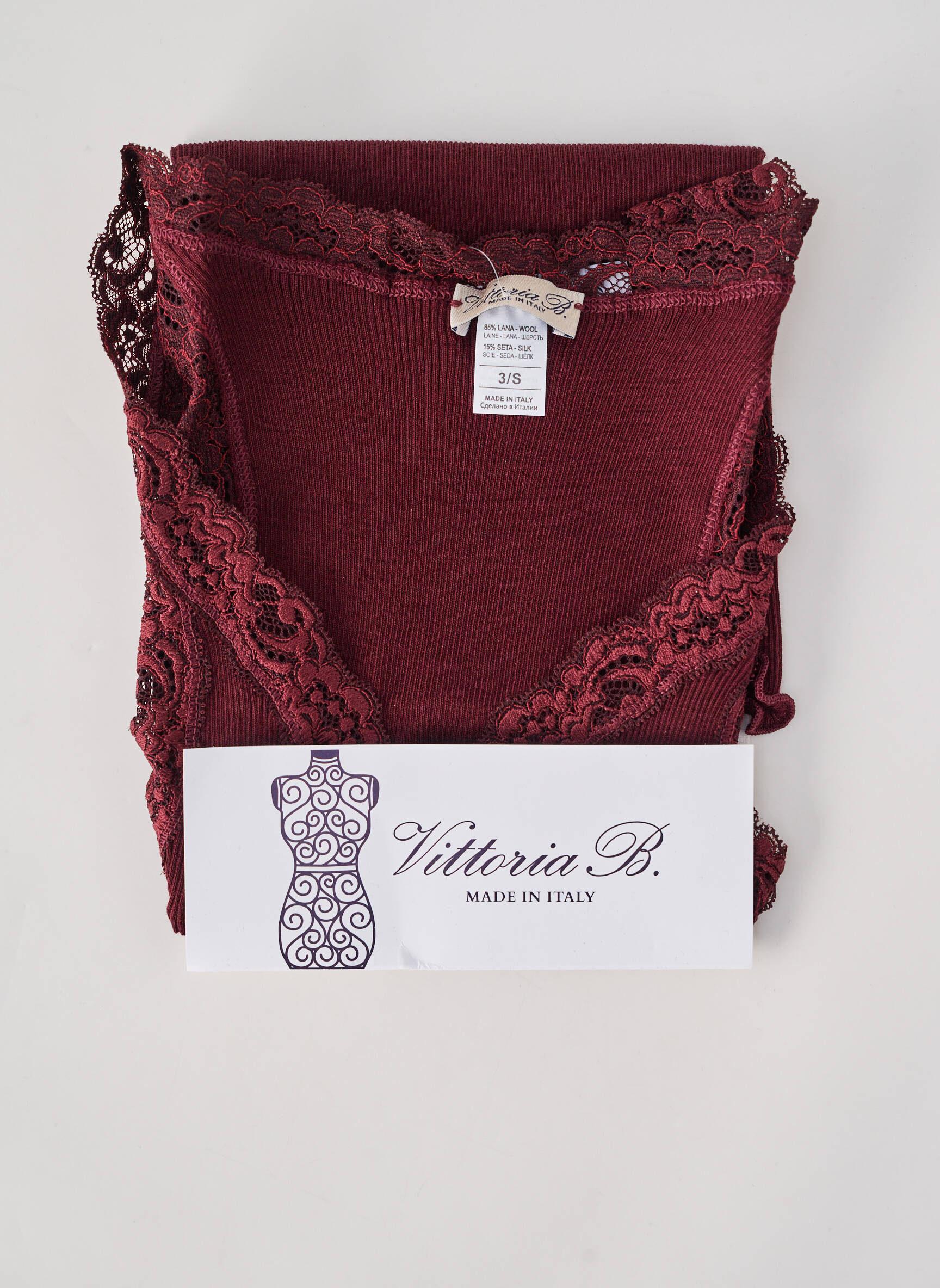 Débardeur stretch sans manche rouge VITTORIA B femme