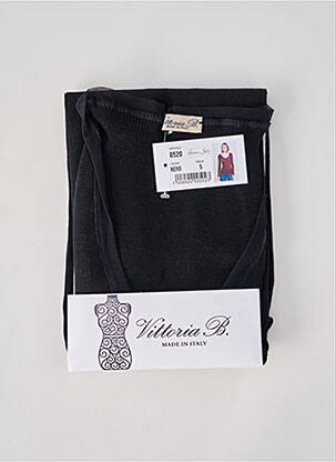 Top/caraco stretch noir VITTORIA B femme