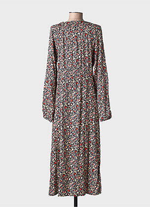 Robe longue manches longues manches longues noir C'EST BEAU LA VIE femme