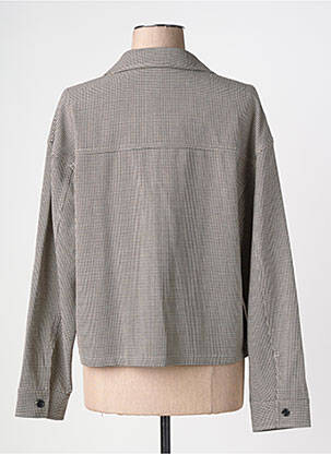 Veste casual coupe droite noir C'EST BEAU LA VIE femme