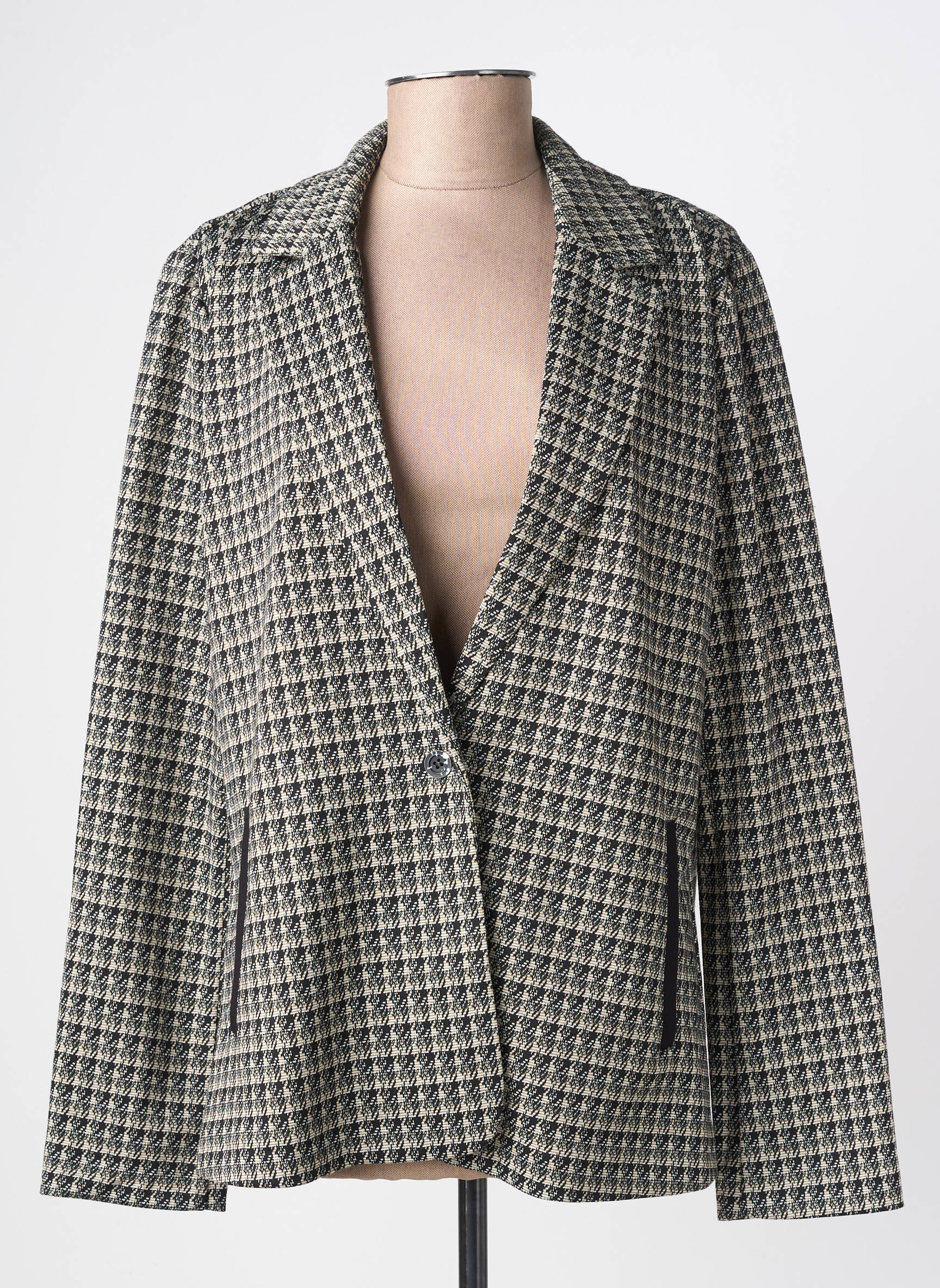 Blazer manches longues noir LOLA ESPELETA femme