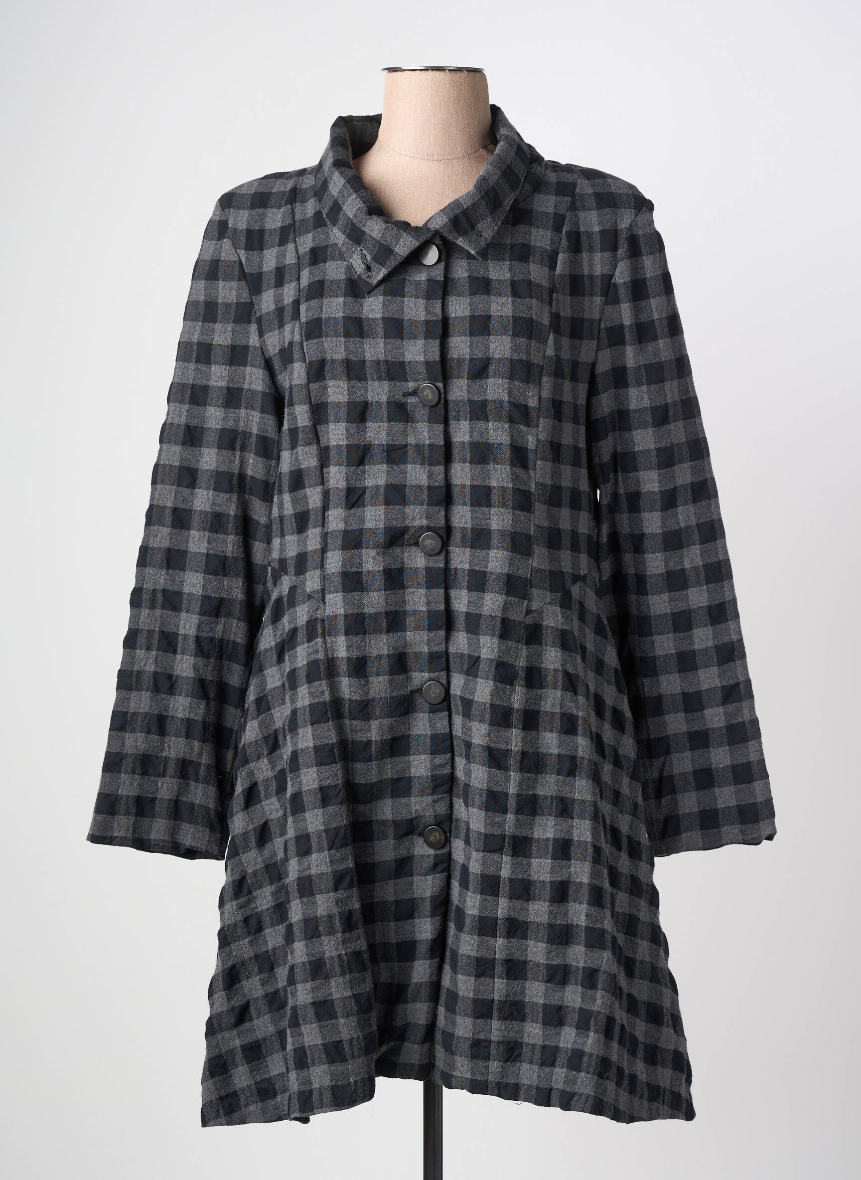 Robe mi-longue manches longues manches longues gris MES SOEURS ET MOI femme