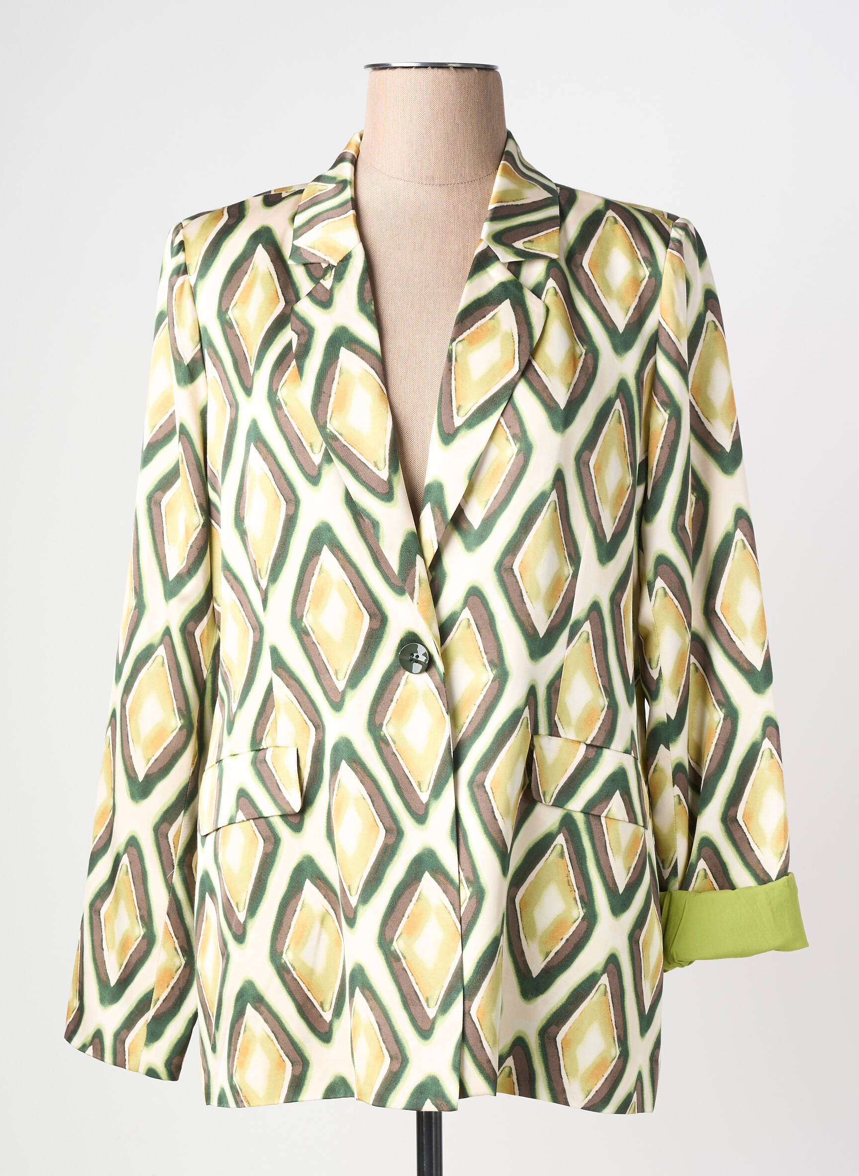 Blazer poches vert SURKANA femme