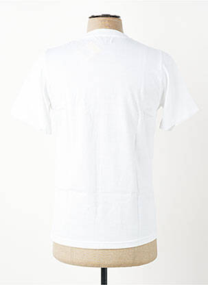 T-shirt broderie manches courtes blanc GWEN & BLACK homme